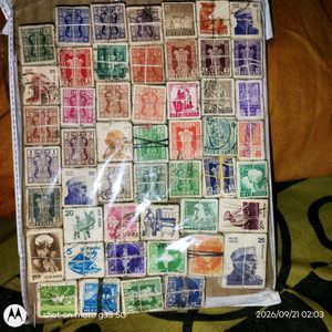 Collection of 5000 Indian Stamps