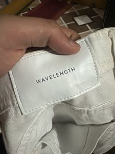 Cream Casual Pants