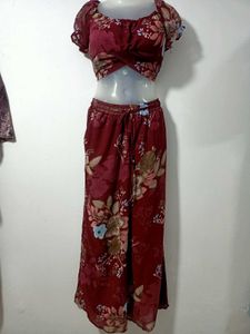 Floral Two-Piece Set