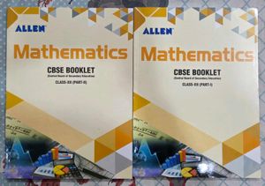 Allen CBSE Physics, Maths, Chemistry Study Books