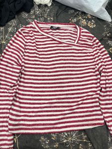 Striped Long Sleeve Top