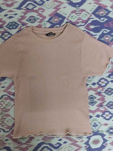 Peach Colour Top ( Zudio)