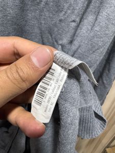 Massomi Dutti Vintage Grey Hooded Sweatshirt