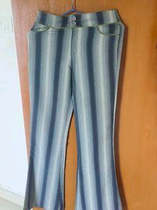 Striped Flare Pants