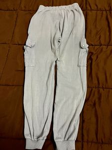 Grey Cargo Jogger