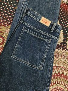 ZARA Dark blue colour CARGO Jeans negotiable price