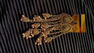 Elegant Gold Dangle Earrings