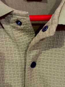 Men's Casual Textured Polo Shirt