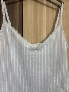 NUON lace trimmed top