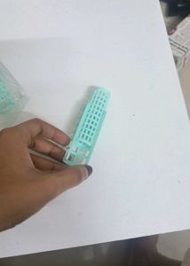 Set of 12 Teal Hair Rollers