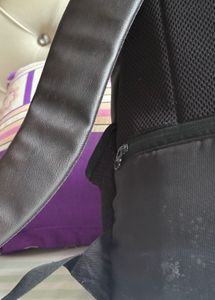Stylish Brown Faux Leather Backpack