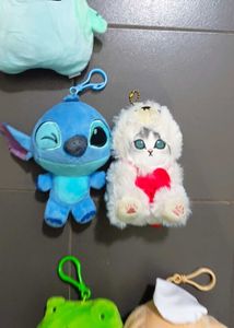 Cute Plush Keychain Collection