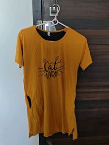 Cute Cat Lady Graphic short one piece