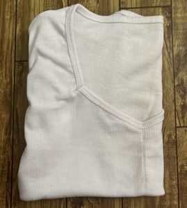 White V-Neck T-Shirt