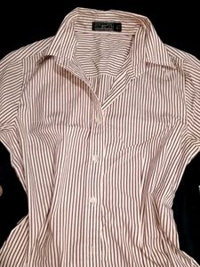 Classic Striped Button-Up Shirt