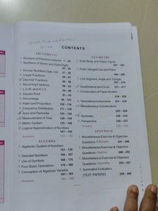 School Mathematics Book for Grade VI