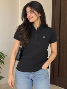 Classic Black Polo T-Shirt