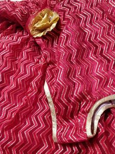 Red &amp; Gold Girls' Party Dress