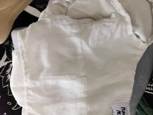 White Square Neck Puff Sleeve Top