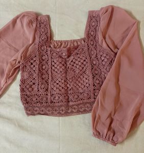 Beautiful Peach/ Mauve Colour Top