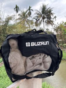 BUZRUN Black Duffle Bag
