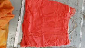 Light Peach Printed Dupatta