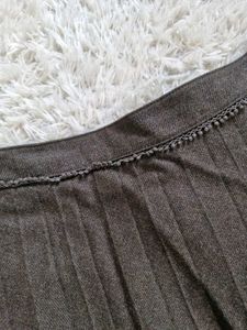 Pleated Midi Skirt