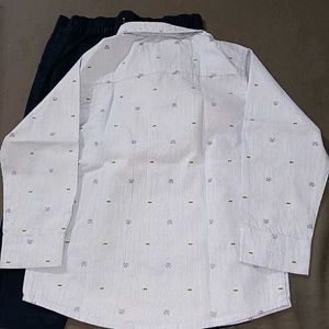 Boys Shirt, Suspenders &amp; Bow Tie