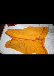 Men's Yellow Dhoti