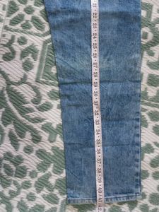 like new 40 -size spykar Men's Acid Wash Denim  Je