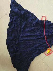 Embroidered Navy Blue frock