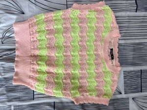 Chic Striped Knit Top