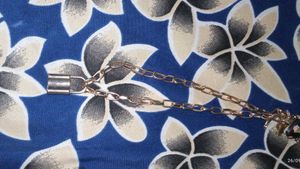 Chic Lock Chain Scarf Accessory