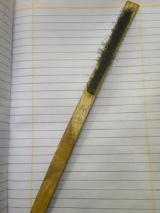 Gold Jewellery Cleaning Brass Material Brush. Fine Quality