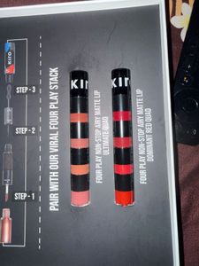 KIRO Viral 4-in-1 Lip &amp; 3-in-1 Eyes Stack set
