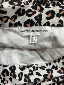 Animal Print Cute Pinterest Ruffle Skirt