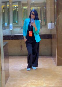 Aqua Blue Vero Moda Blazer