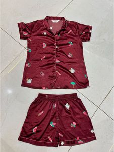 Cute Print Sleepwear Set