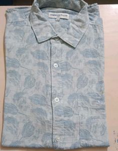 Crimsoune Club Leaf Print Casual Shirt