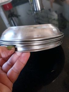 Set of 5 Metal Plates