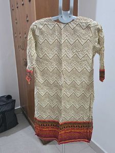 Boho Chevron Print Kurta