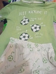 Kids Soccer Pajama Set