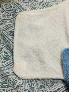 Baby Blue Hooded Swaddle Bag
