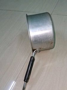 Vintage Aluminum Saucepan with Handle