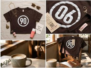 New With Tag Ftted brown basic Tshirt