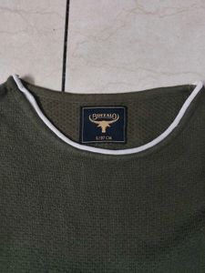 Buffalo Olive Green Casual Sweater