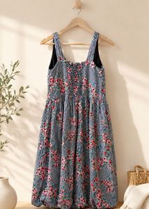 Floral Print Maxi Dress