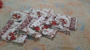 Floral Print 10 cousion cover 2 pillow cove