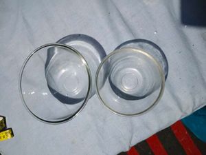 2 combo Glass Bowls