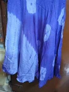 Beautiful Blue Tie-Dye Kurta